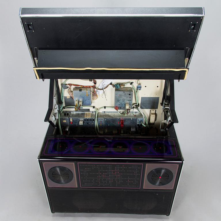 Juke box, "Rock-Ola 454", USA 1970-tal.