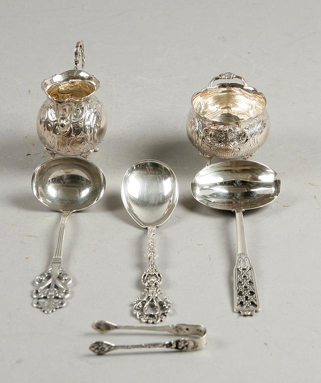 PARTI SILVER, 14 delar, 1900-tal.