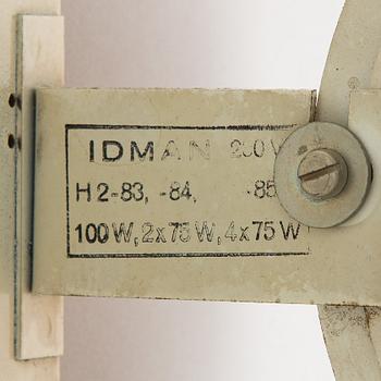 Paavo Tynell, A mid 20th century 'Tähtitaivas' (Starry sky) ceiling light, Idman, Finland.