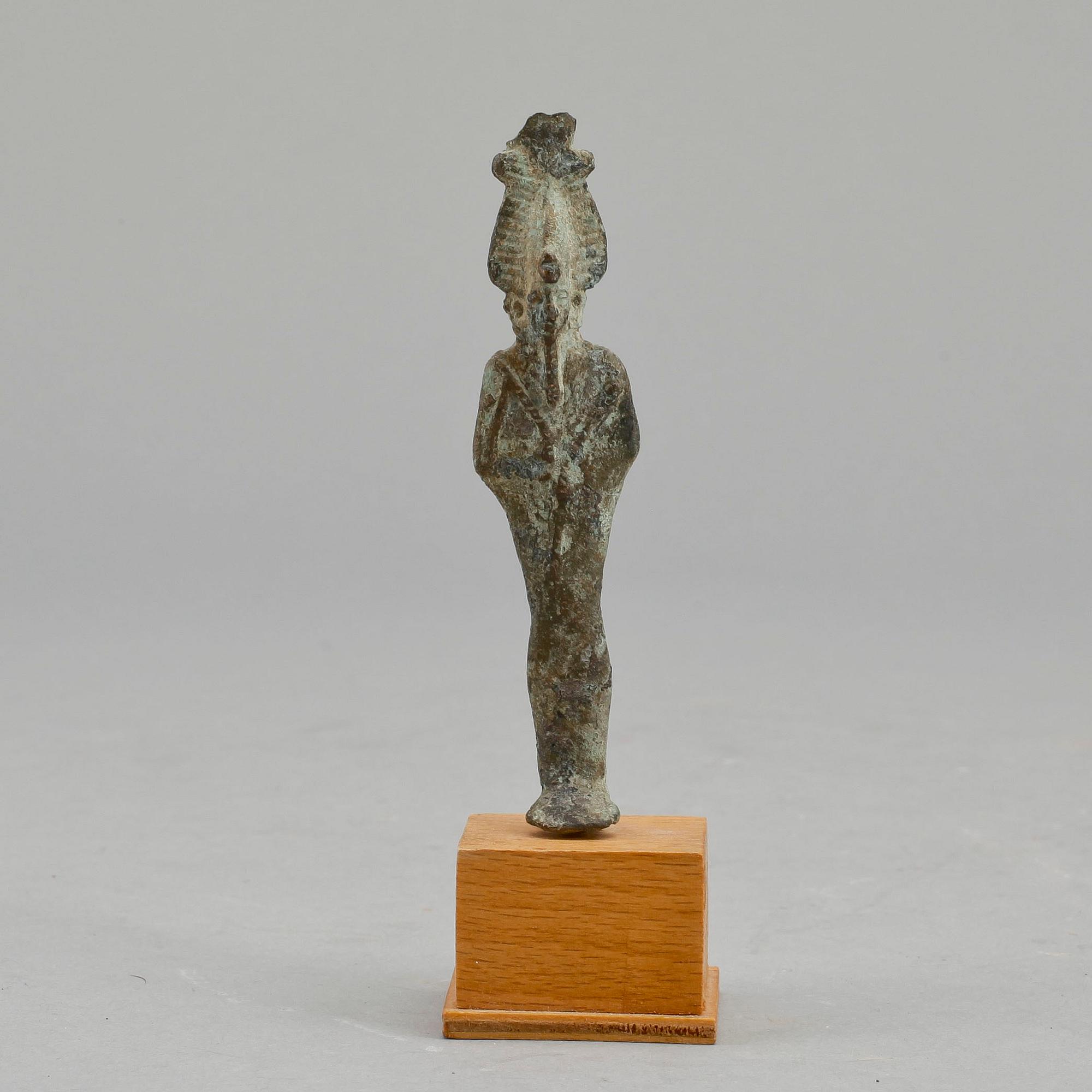 GUDOM, brons, Egypten, troligen forntida.