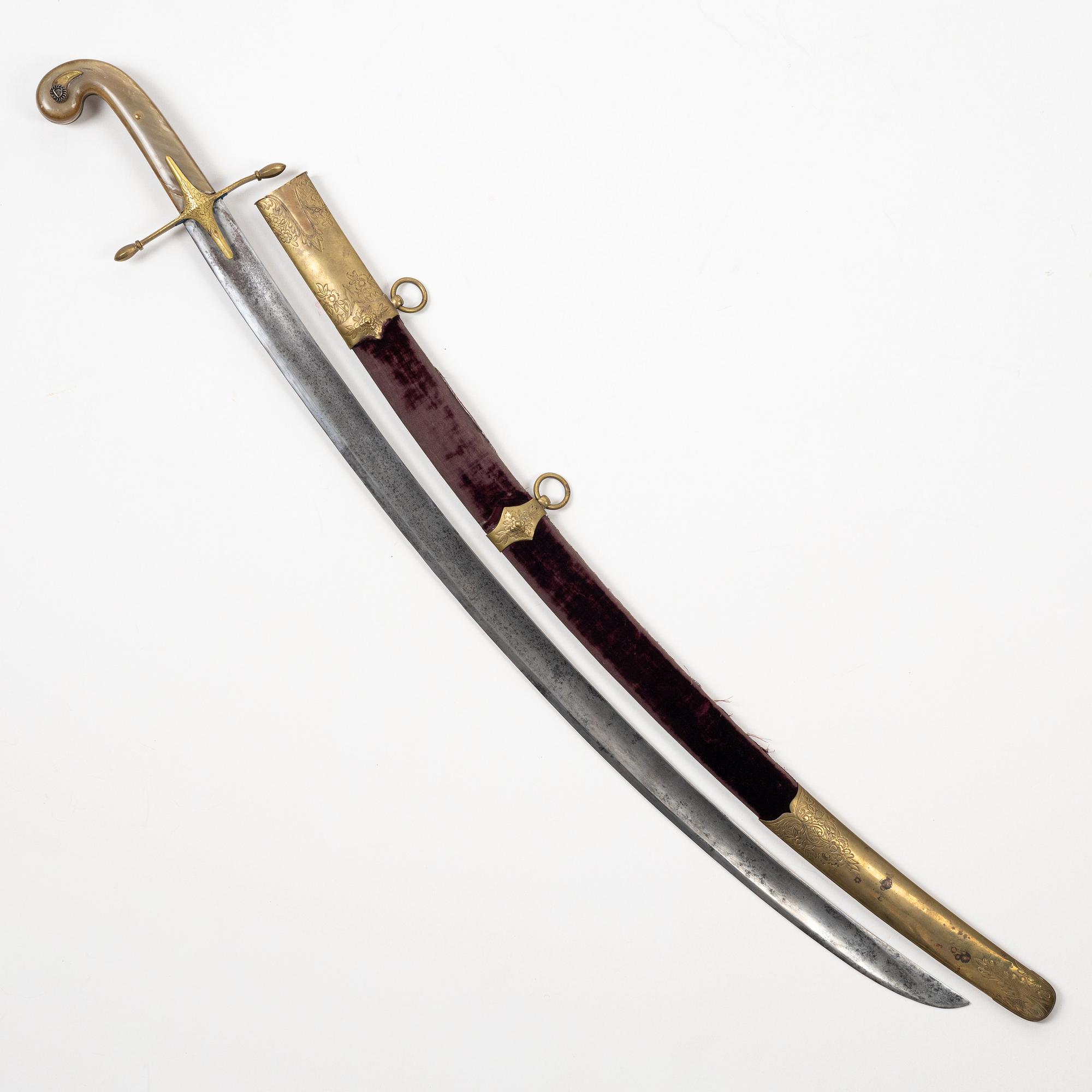 Sabel, mamluk, 1800/1900-tal.