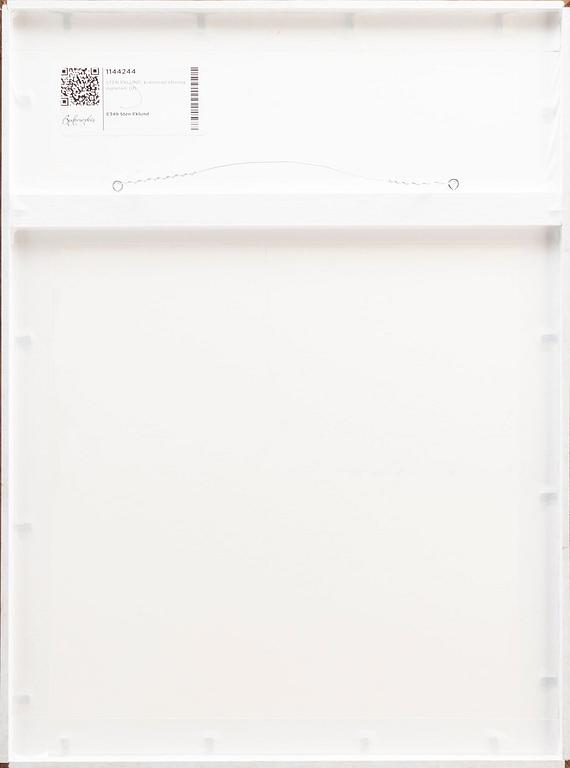 STEN EKLUND, handkolorerad etsning, signerad.