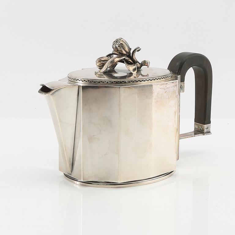 Atelier Borgila, tekanna, sterlingsilver Stockholm 1947.