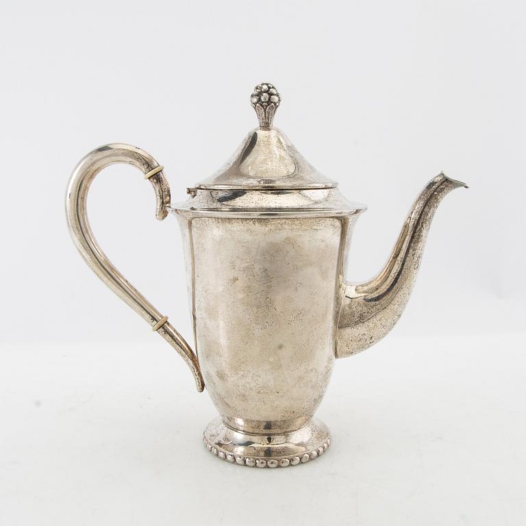 Coffee pot KG Markström's Uppsala 1925 silver.