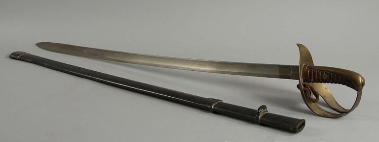 SABLAR, 2 st, m/1864 för kavalleriet.