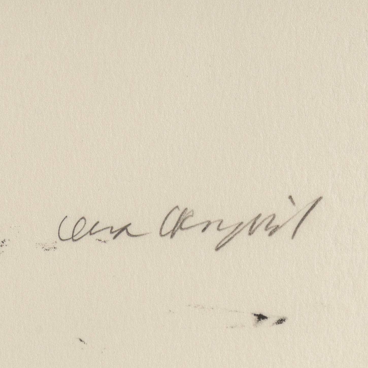 LENA CRONQVIST, portfolio with 30 lithographs in colour, signed 112/170.