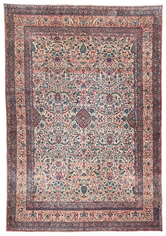 SEMIANTIK KIRMAN. 394,5 x 274,5 cm.