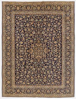 Carpet, Keshan, approx. 410 x 310 cm.