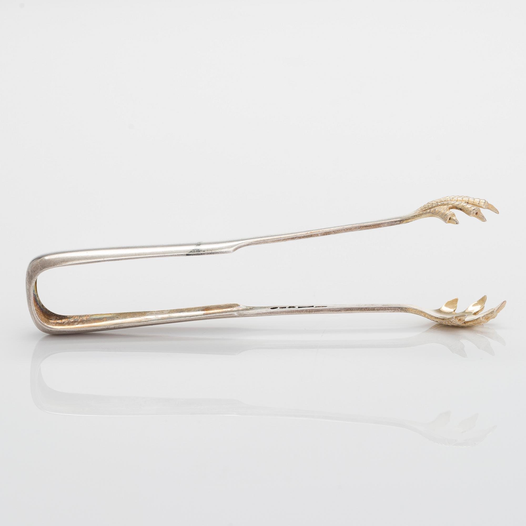 Kaffeservis, 5 delar, silver, Osuusliike Kultaseppä r.l., Åbo 1937, och T.J. Lahti, Viborg 1922.