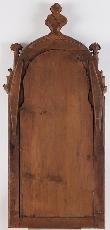 Spegel, av Burchardt Precht (verksam i Stockholm 1674-1738), Barock.