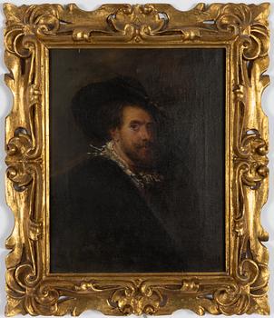 Peter Paul Rubens, kopia efter, Självporträtt.