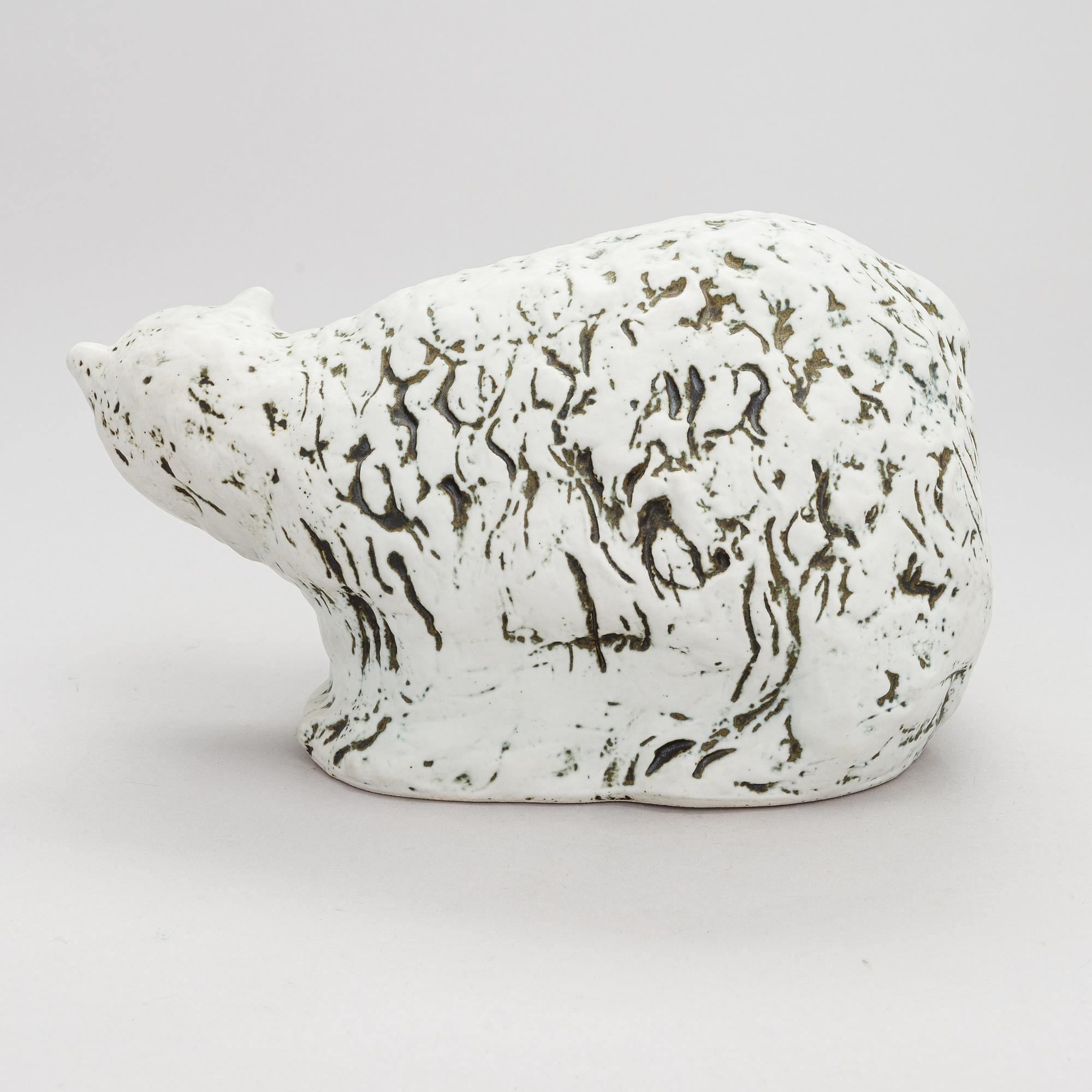 Henrik Allert, a ceramic sculpture, signed Henrik Allert Pentik Finland.