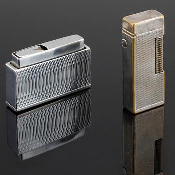 Two lighters from Dunhill and Consul, second half of the 20th century.