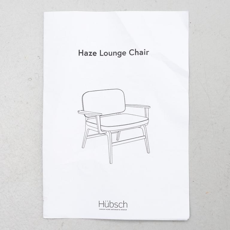 A 'Haze Lounge Chair', Hübsch, Denmark.