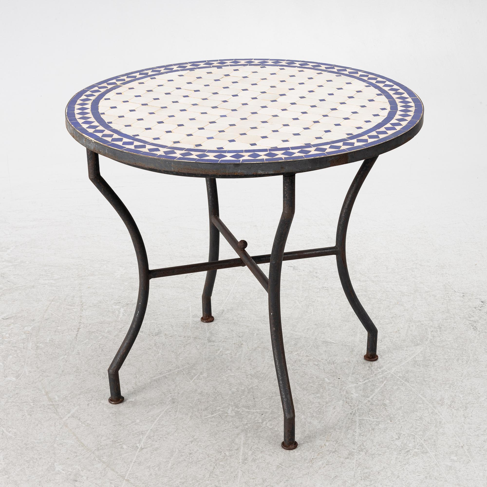 Garden table, contemporary.