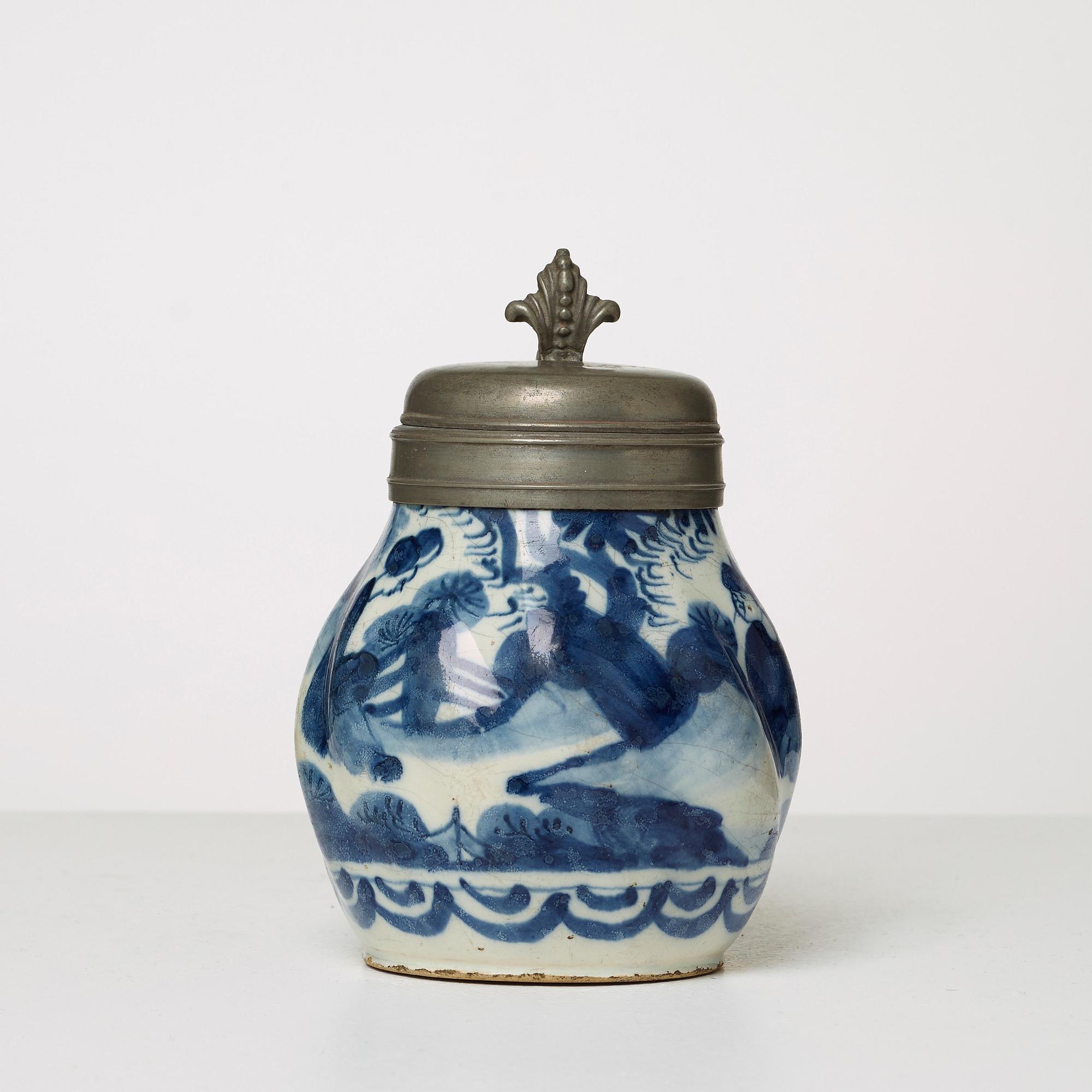 KANNA, fajans, 1700-tal.