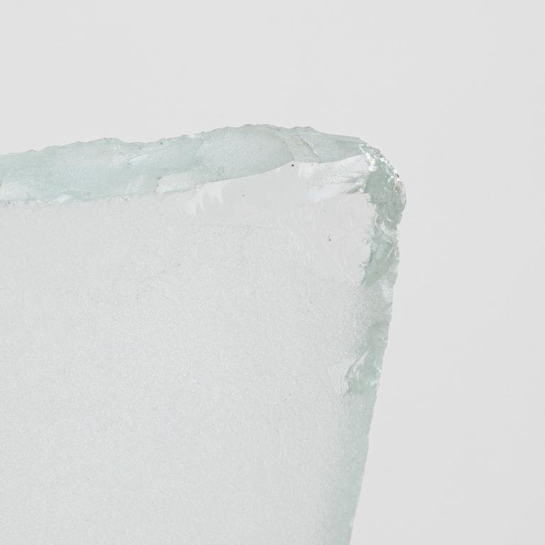 A Swedish Modern glass wall lamp, first half of the 20th Century.