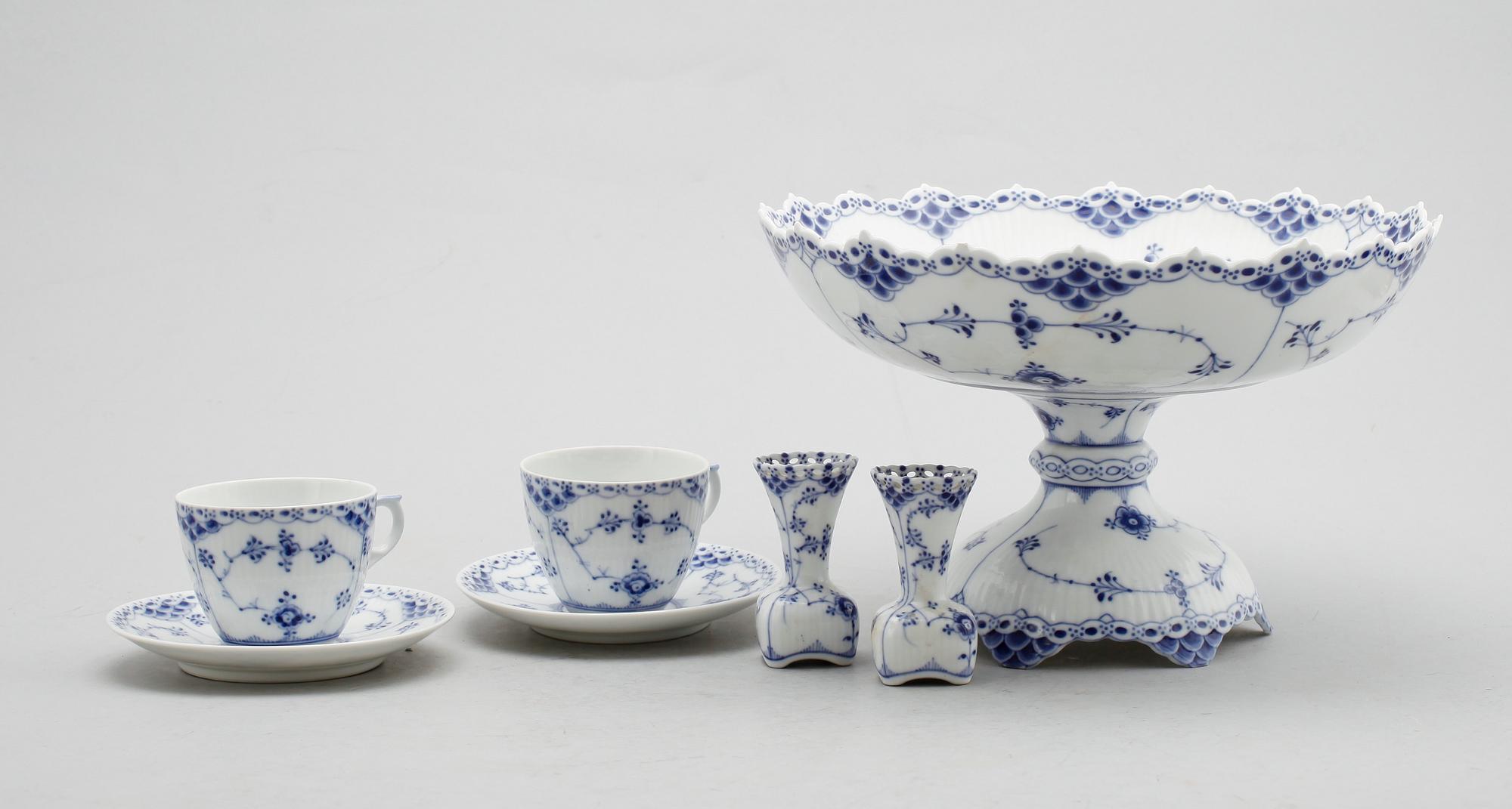 SERVISPORSLIN, 13 del, Musselmalet, Royal Copenhagen.