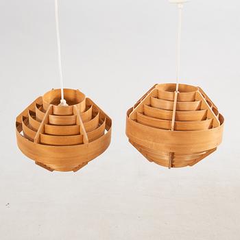 Hans-Agne Jakobsson, taklampor 1 par, AB Ellysett Markaryd.