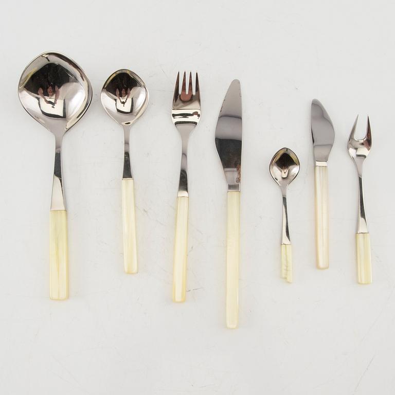 Tias Eckhoff, 29 pieces of "Opus" cutlery, Lundtofte Denmark, mid-20th century.