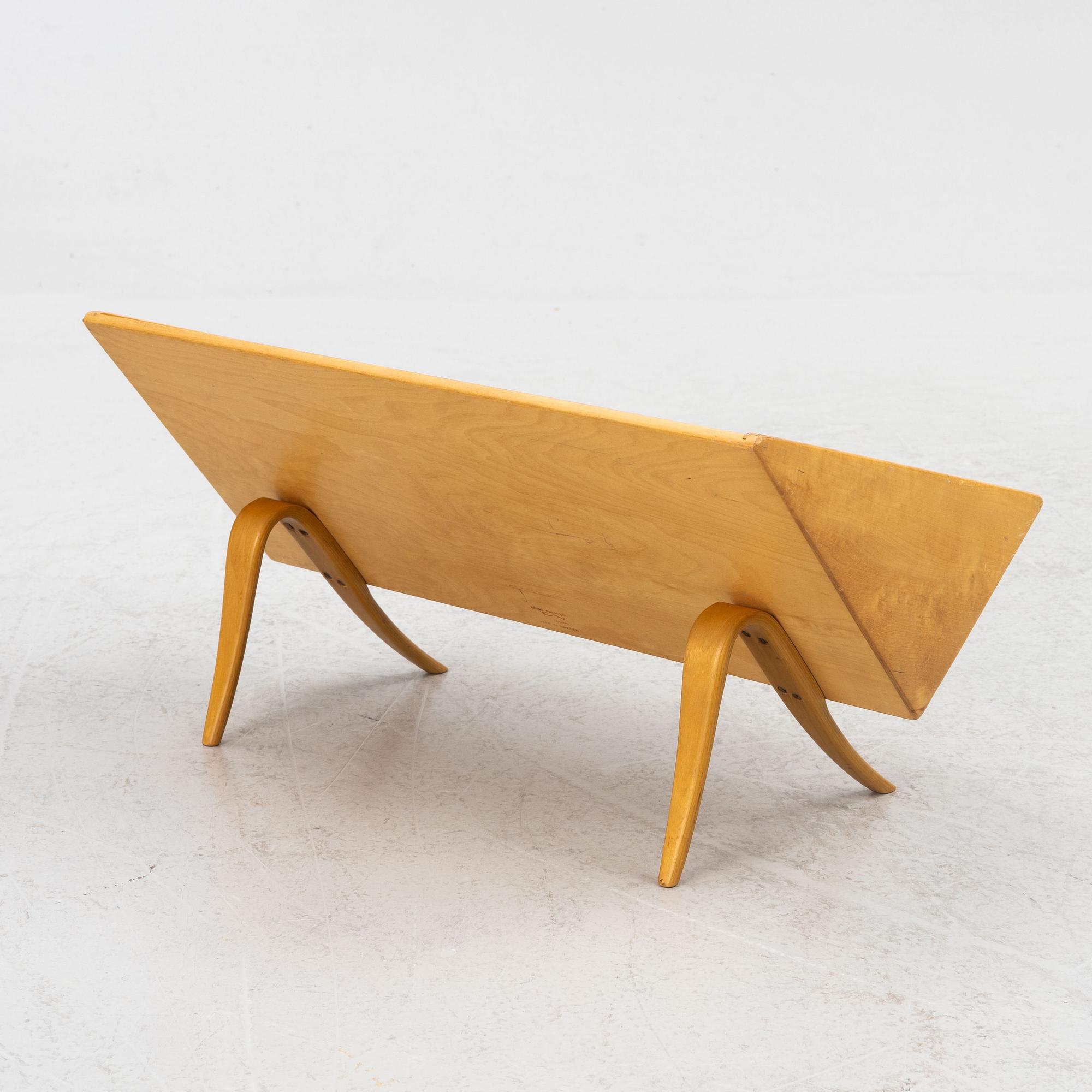 Bruno Mathsson, book shelf, Firma Karl Mathsson, Värnamo, dated 1961.