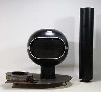 KAMIN, Modell "Bromma" Handöl ca 1970.