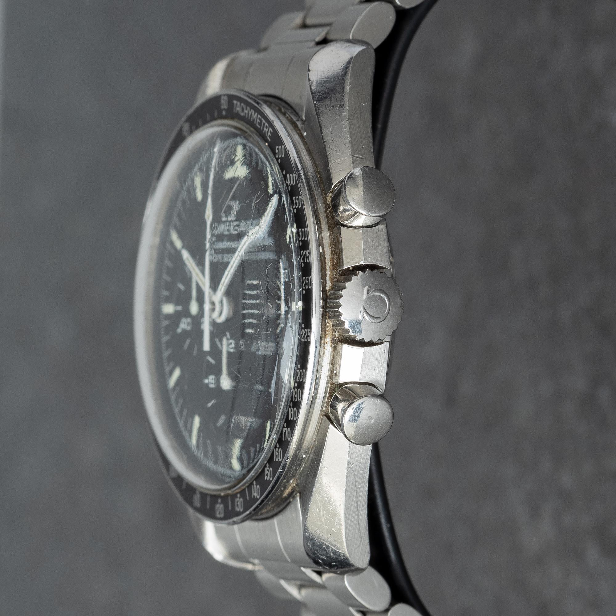 Omega, Speedmaster Professional, Moonwatch, chronograph, "CRS Case", ca 1983.