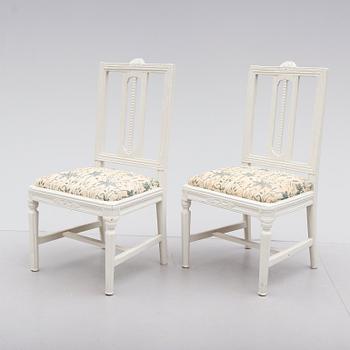STOLAR, 1 par, gustavianska, 1700-tal.
