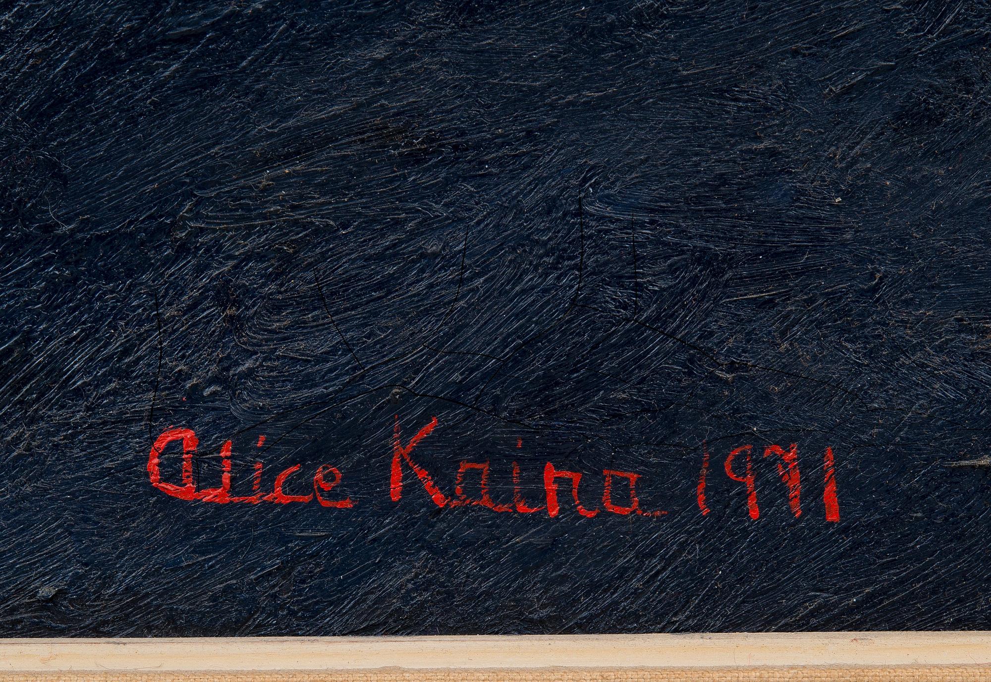 Alice Kaira, KUKKIA.