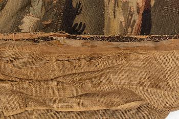 A tapestry, "Verdure", tapestry weave, ca  386 x 289 cm, Flanders, the first half of the 18th century.