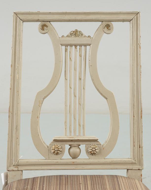 STOL, sengustaviansk stil/empirestil, 1800/1900-tal.