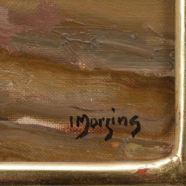 IVAR MORSING, olja på duk, signerad.