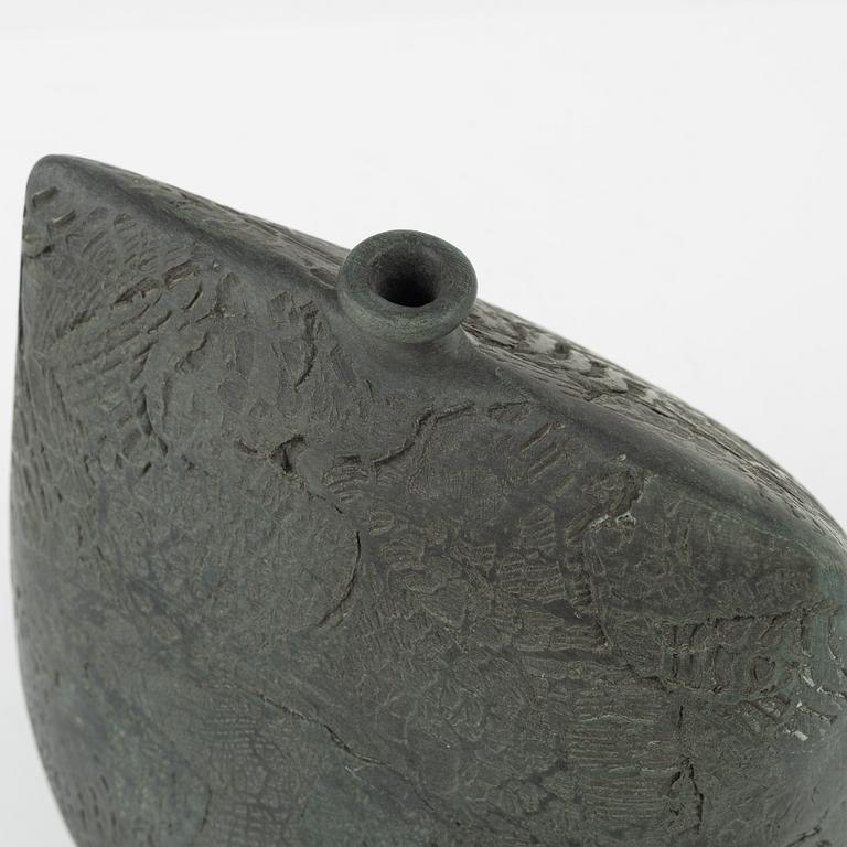 Peter Hayes, vas, raku, Bath, England, 1980-tal.