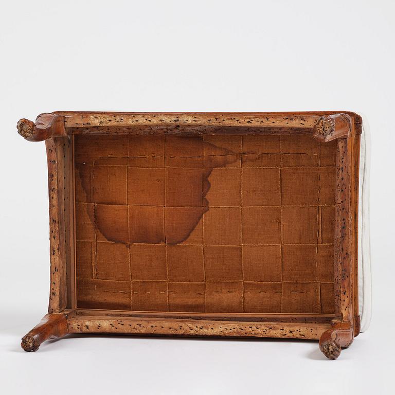 A French Régence stool, early 18th century.