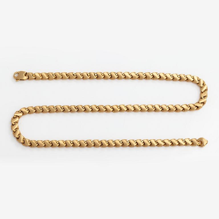 Halsband, 14K guld.