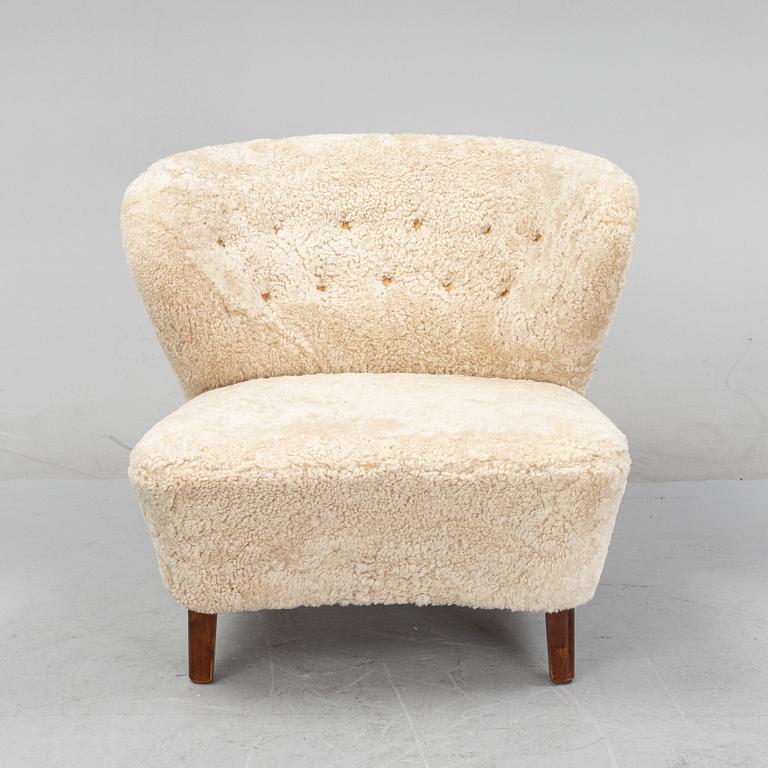 Gösta Johnsson, a Swedish Modern easy chair, mid 20th Century.