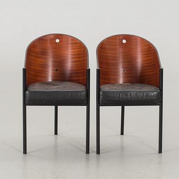 A PAIR OF PHILIPPE STARCK "COSTES" CHAIRS, Alepht, Driade, Italy.