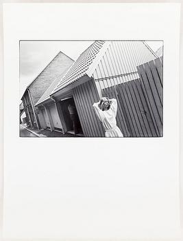 Portfolio with 10 photographs, numbered 66/110, Jubileumspärm Fotograficentrum.