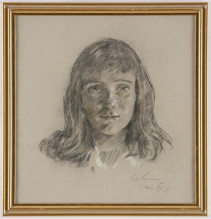 Lotte Laserstein, Portrait of Karin.