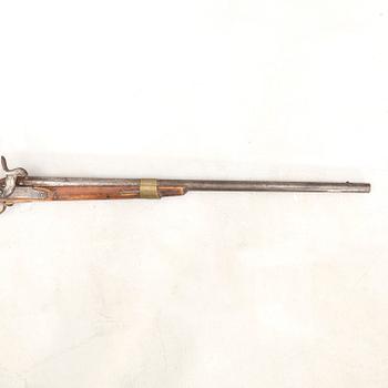 Rifle, flintlock, Norrtälje factory, model 1826 - 45, Sweden.