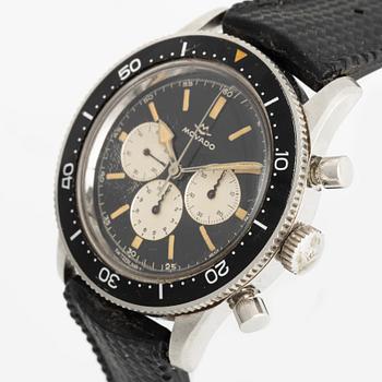 Movado, Super Sub-Sea, "M95", "Snake Hands", chronograph, ca 1965.