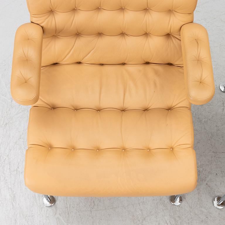 Bruno Mathsson, Armchairs, a pair, “Birgitta”, Dux.