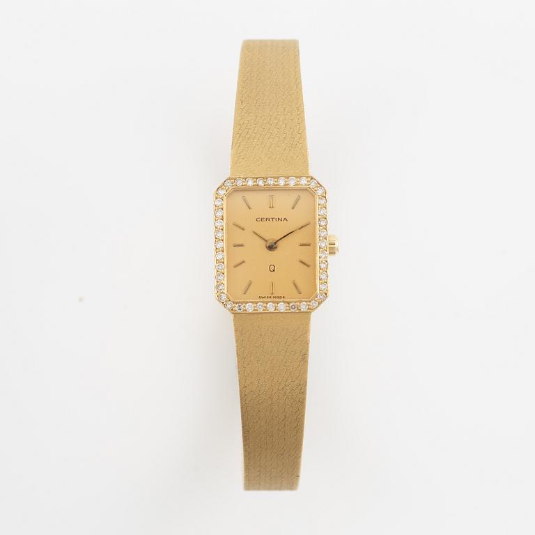 Certina, armbandsur, 15,5 mm.