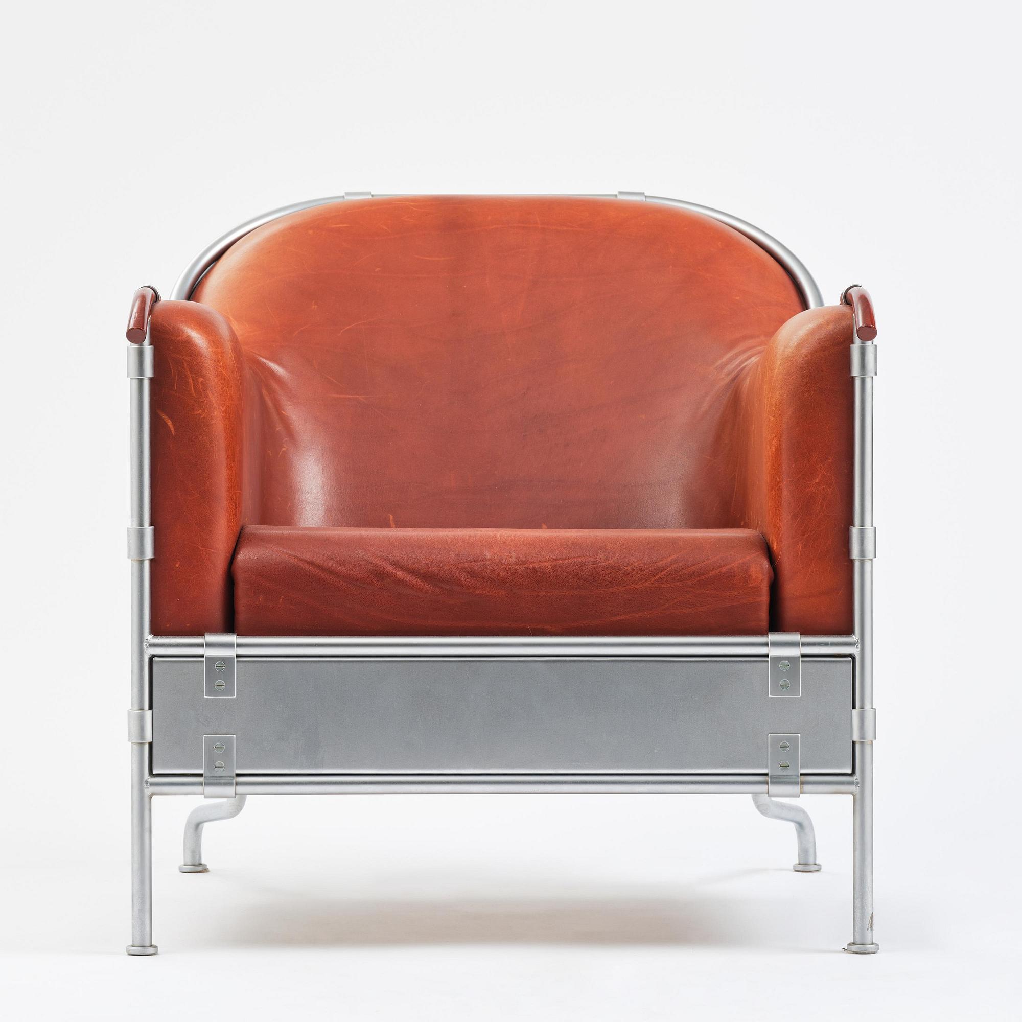 Mats Theselius, a "Rex" easy chair, ed. 165/200, Källemo, Värnamo, post 1995.