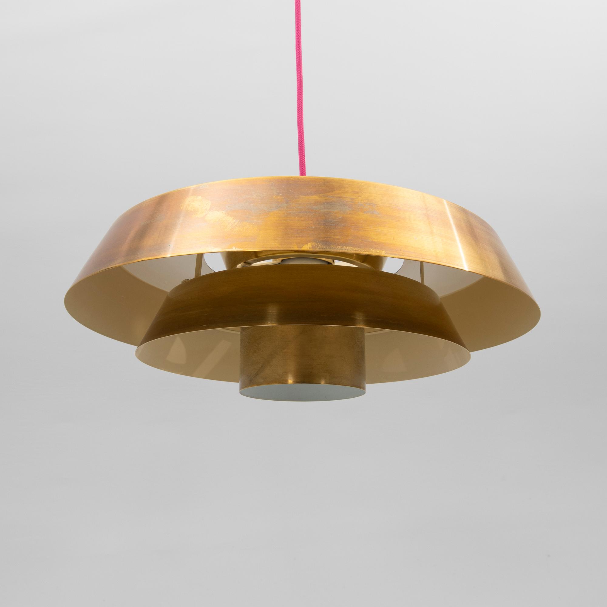 Jo Hammerborg, taklampa, "Nova", Fog & Mørup, 1900-talets andra hälft.