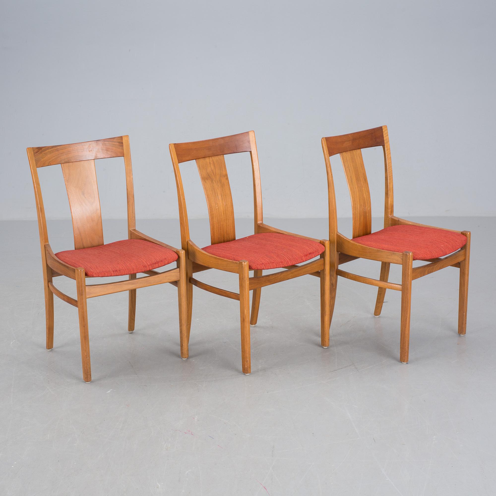 MATSALSMÖBEL, 7 delar, 1960/70-tal.