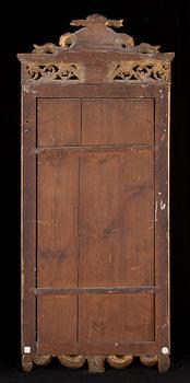 SPEGEL. Gustavianskt stockholmsarbete, 1700-talets slut.