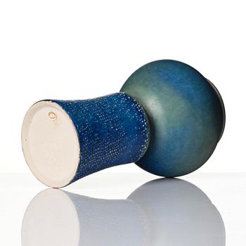 Stig Lindberg, a stoneware vase, Gustavsberg Studio 1963.