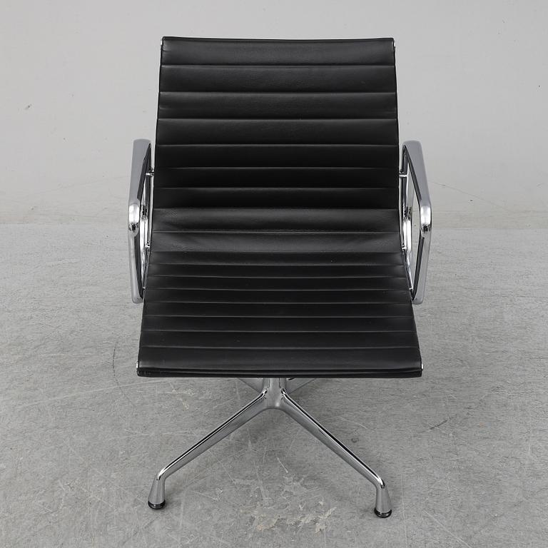 CHARLES AND RAY EAMES, an 'EA 107' desk chair, Vitra, 2010.