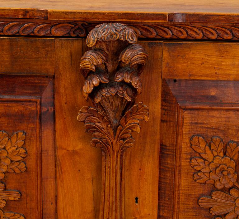 KNUT FJAESTAD, a folk art sideboard, Sweden, the former part of the 20th C.